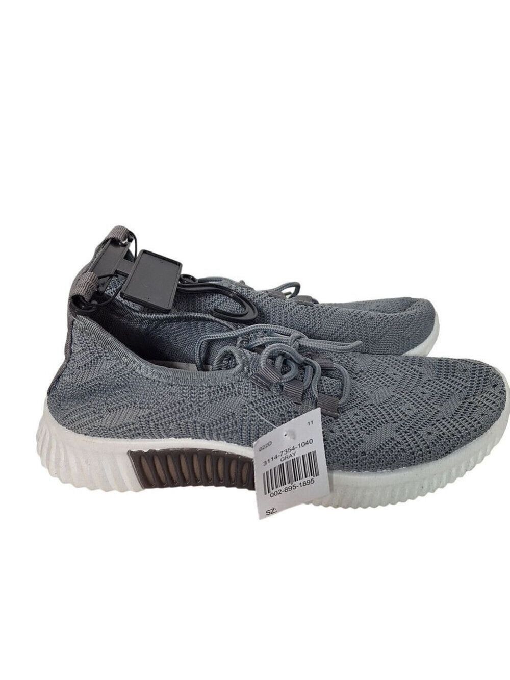 Rouge Helium Women's Gray Mesh Athletic Sneakers Size 8 Medium